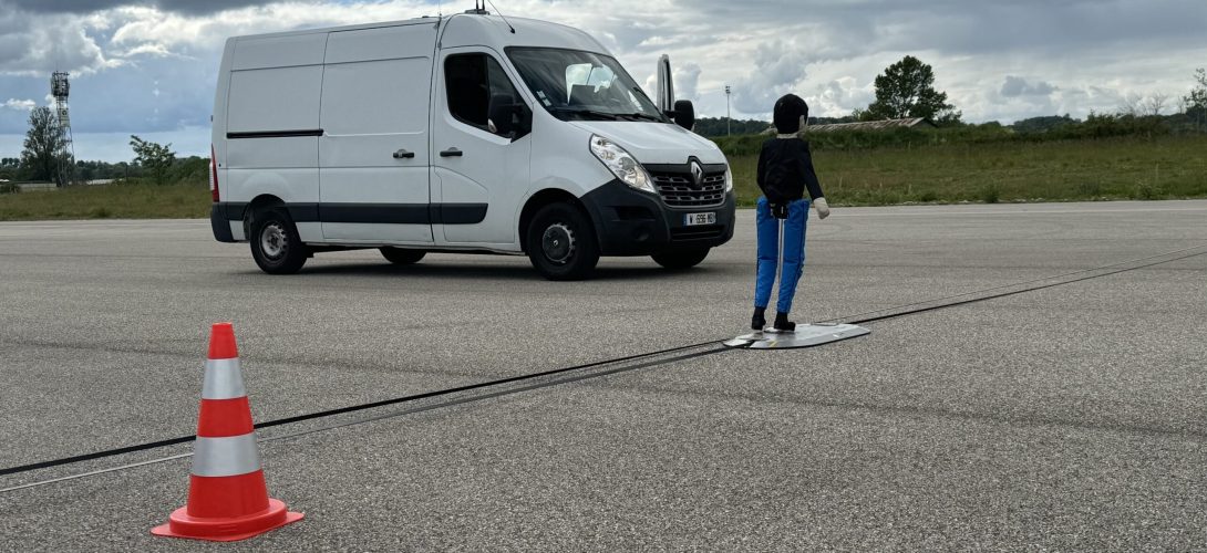 Essais sécurité active VRU