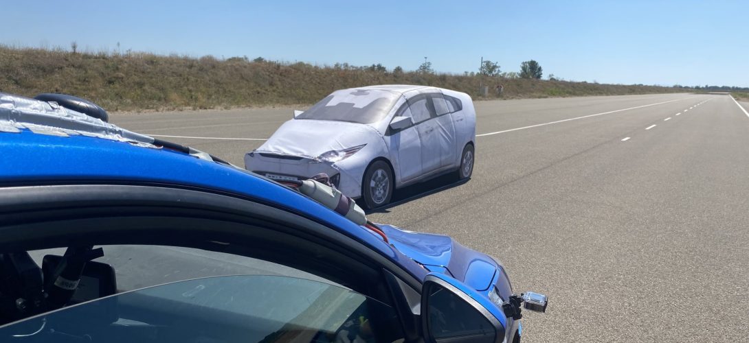 Essais ADAS sur piste